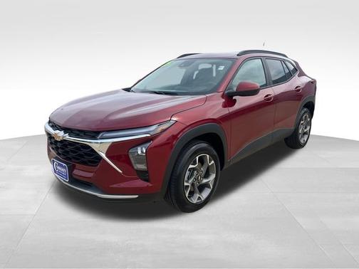 Crimson Metallic 2025 Chevrolet Trax LT