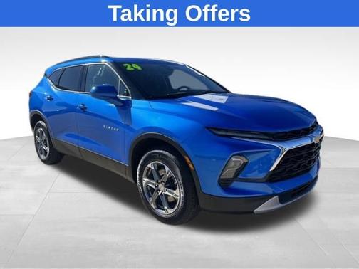 Riptide Blue Metallic 2024 Chevrolet Blazer 2LT