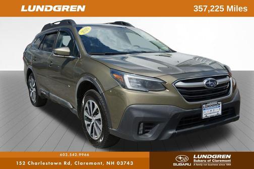 Autumn Green Metallic 2020 Subaru Outback Premium
