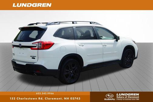 Crystal White Pearl 2023 Subaru Ascent Onyx Edition Limited