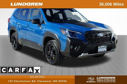 Geyser Blue 2023 Subaru Forester Wilderness