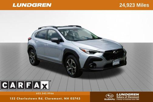 Ice Silver Metallic 2024 Subaru Crosstrek Premium
