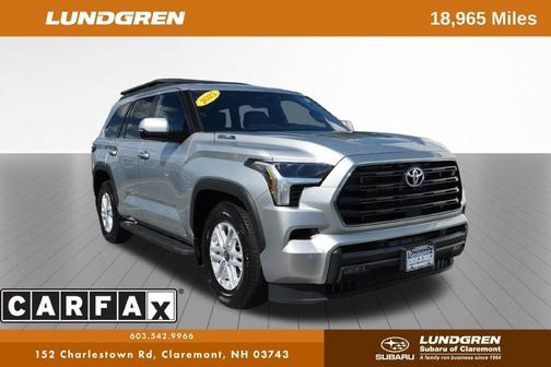 Celestial Silver Metallic 2025 Toyota Sequoia SR5