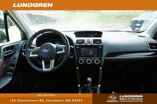 Crystal Black Silica 2018 Subaru Forester 2.5i Touring