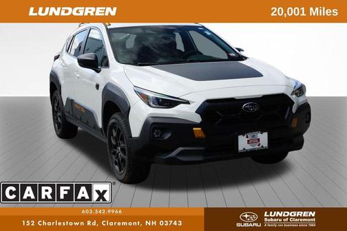 Crystal White Pearl 2024 Subaru Crosstrek Wilderness