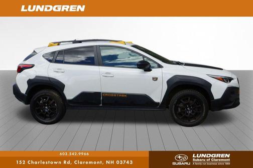 Crystal White Pearl 2024 Subaru Crosstrek Wilderness