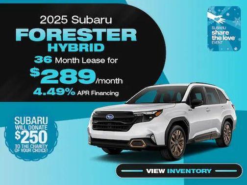 2025 Subaru Forester Hybrid Limited