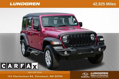 Limited Edition Tuscadero Pearlcoat 2022 Jeep Wrangler Unlimited Sport