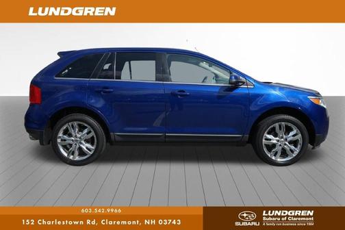 Blue Metallic 2014 Ford Edge Limited