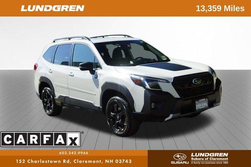 Crystal White Pearl 2022 Subaru Forester Wilderness