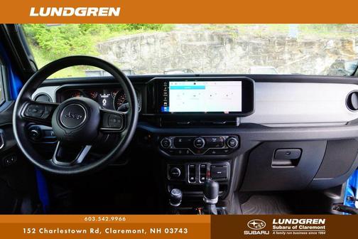 Hydro Blue Pearl 2025 Jeep Wrangler Sport