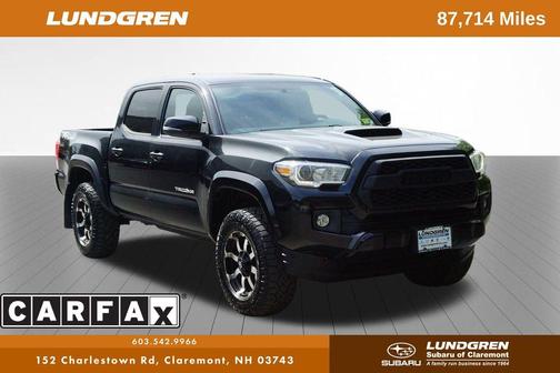 Black 2016 Toyota Tacoma TRD Sport