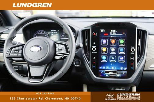 Crystal White Pearl 2025 Subaru Forester Premium