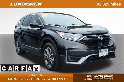 Crystal Black Pearl 2021 Honda CR-V EX