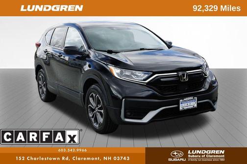 Crystal Black Pearl 2021 Honda CR-V EX