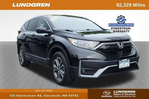 Crystal Black Pearl 2021 Honda CR-V EX