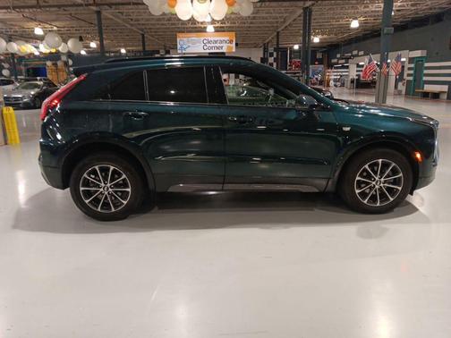 Emerald Lake Metallic 2024 Cadillac XT4 Sport