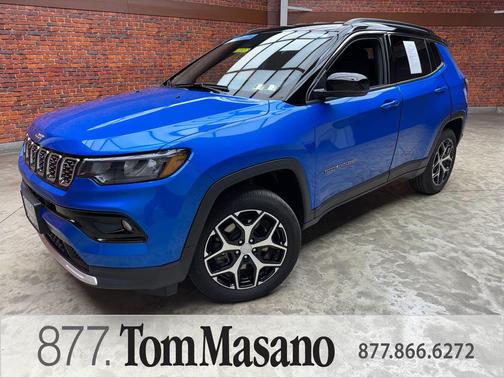 Hydro Blue Pearlcoat 2024 Jeep Compass Limited