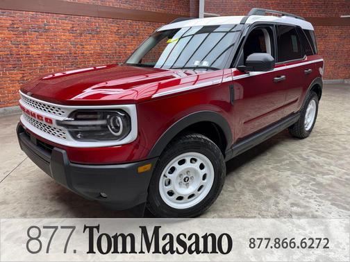 Ruby Red Metallic Tinted Clearcoat 2026 Ford Bronco Sport Heritage