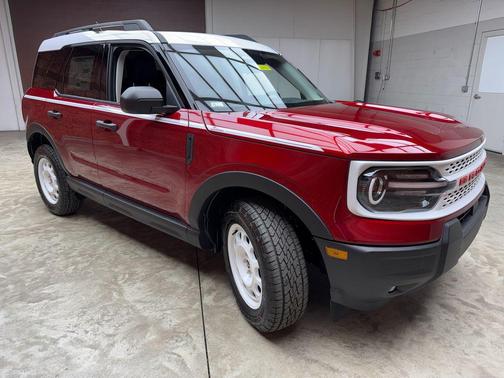 Ruby Red Metallic Tinted Clearcoat 2026 Ford Bronco Sport Heritage