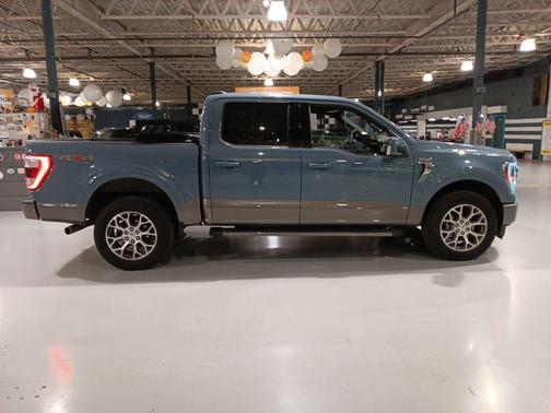 Azure Gray Metallic Tri-Coat 2023 Ford F-150 King Ranch