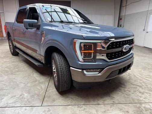 Azure Gray Metallic Tri-Coat 2023 Ford F-150 King Ranch