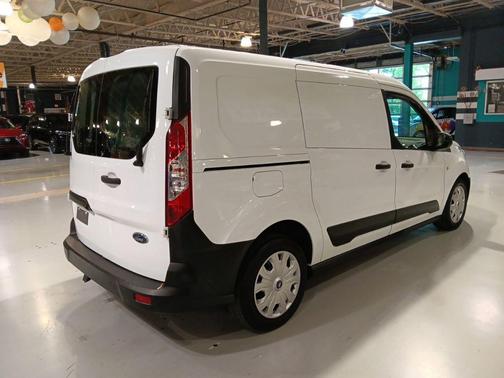 Frozen White 2020 Ford Transit Connect XL Cargo Van