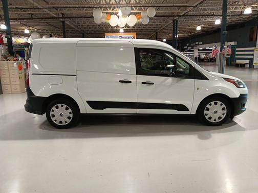 Frozen White 2020 Ford Transit Connect XL Cargo Van