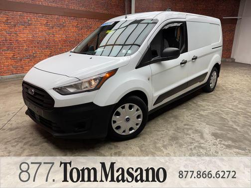 Frozen White 2020 Ford Transit Connect XL Cargo Van