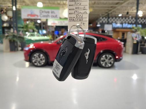 Red Metallic 2021 Ford Mustang Mach-E Premium