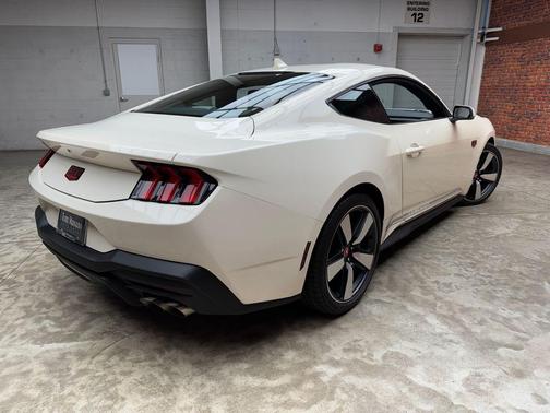 Wimbledon White 2025 Ford Mustang GT Premium