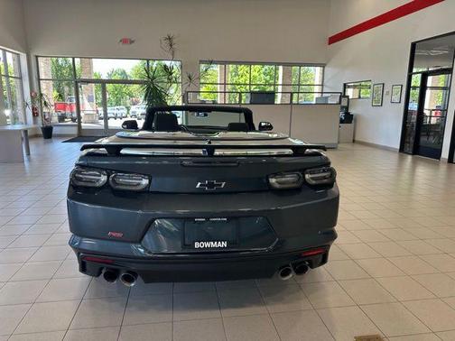 Shadow Gray Metallic 2023 Chevrolet Camaro RWD Convertible LT1