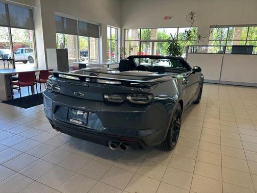 Shadow Gray Metallic 2023 Chevrolet Camaro RWD Convertible LT1
