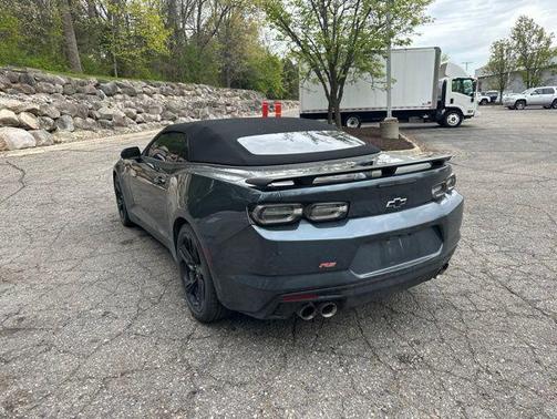 Shadow Gray Metallic 2023 Chevrolet Camaro RWD Convertible LT1