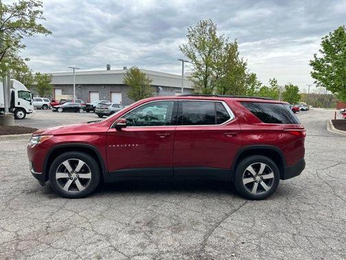 Cajun Red Tintcoat 2020 Chevrolet Traverse LT Leather