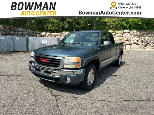 Stealth Gray Metallic 2005 GMC Sierra 1500 SLT Extended Cab