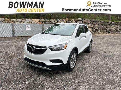 Summit White 2020 Buick Encore Preferred