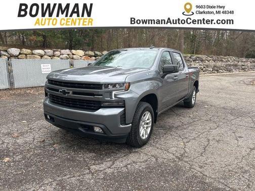 Satin Steel Metallic 2021 Chevrolet Silverado 1500 RST