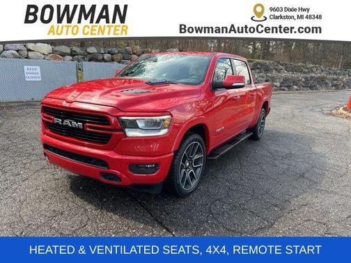 Flame Red Clearcoat 2019 RAM 1500 Laramie