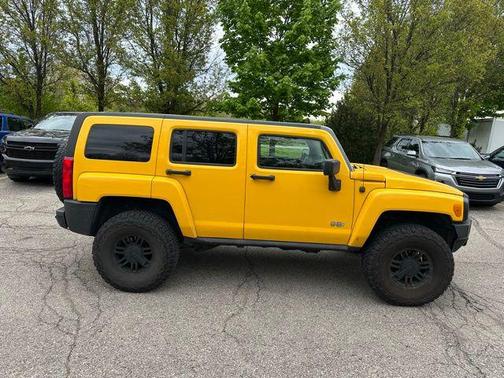Yellow 2007 Hummer H3 Base