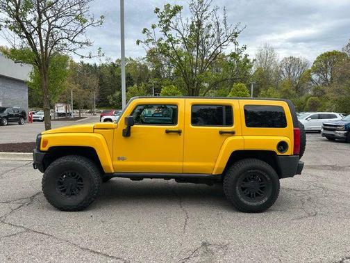 Yellow 2007 Hummer H3 Base