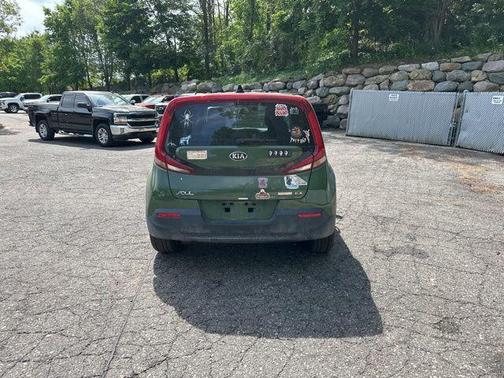 Undercover Green 2020 Kia Soul EX