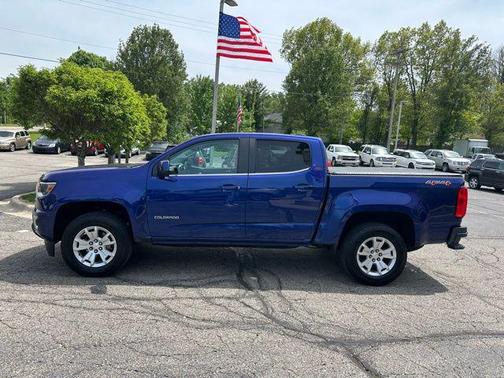 Laser Blue Metallic 2017 Chevrolet Colorado LT