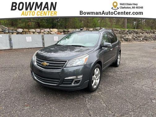 Cyber Gray Metallic 2013 Chevrolet Traverse LTZ