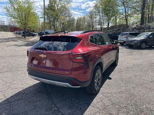 Crimson Metallic 2024 Chevrolet Trax LT