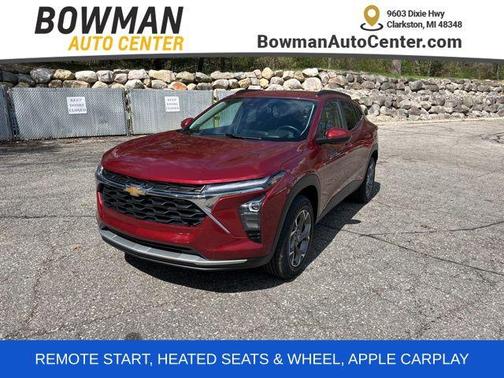 Crimson Metallic 2024 Chevrolet Trax LT
