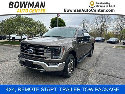 Stone Gray Metallic 2021 Ford F-150 Lariat