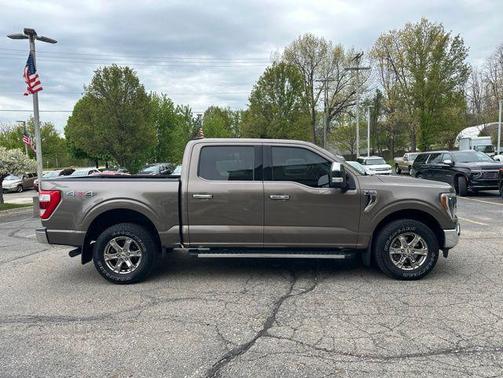 Stone Gray Metallic 2021 Ford F-150 Lariat