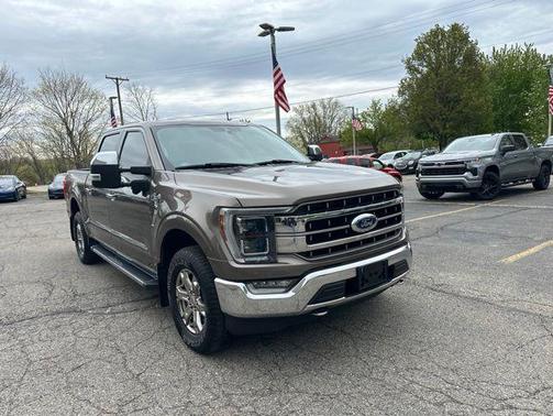 Stone Gray Metallic 2021 Ford F-150 Lariat