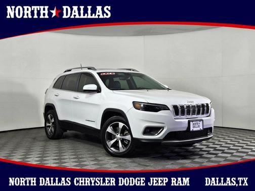 Bright White Clearcoat 2020 Jeep Cherokee Limited